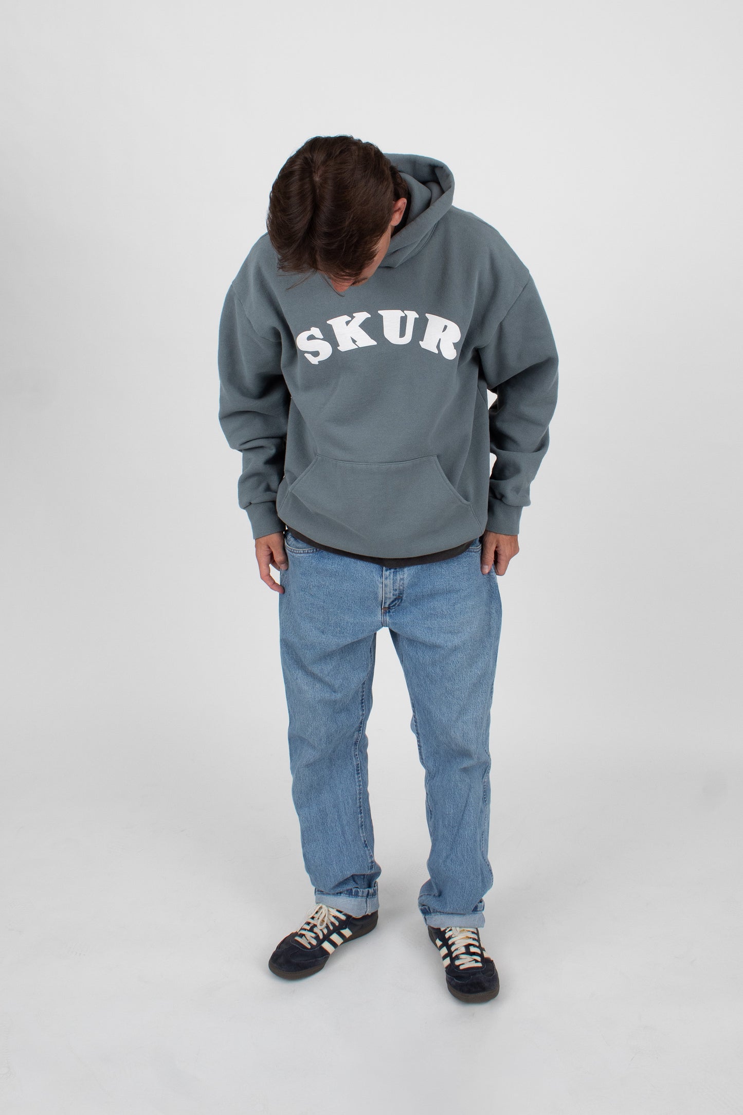 BLUE ARC HOODIE