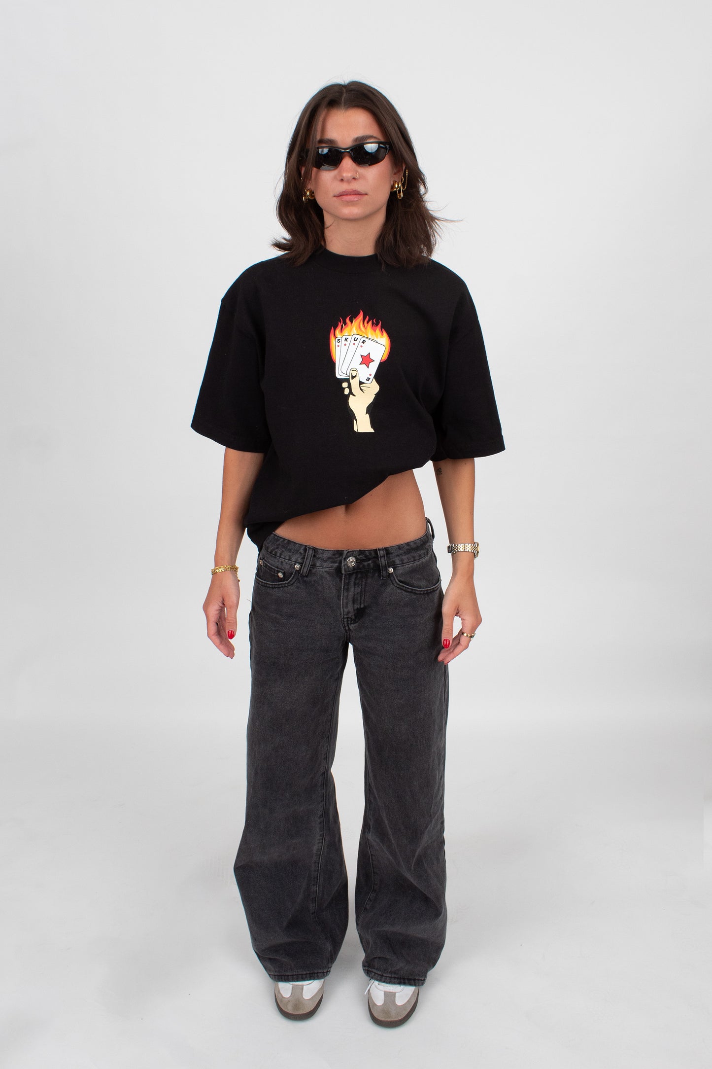 BLACK CARDS TEE