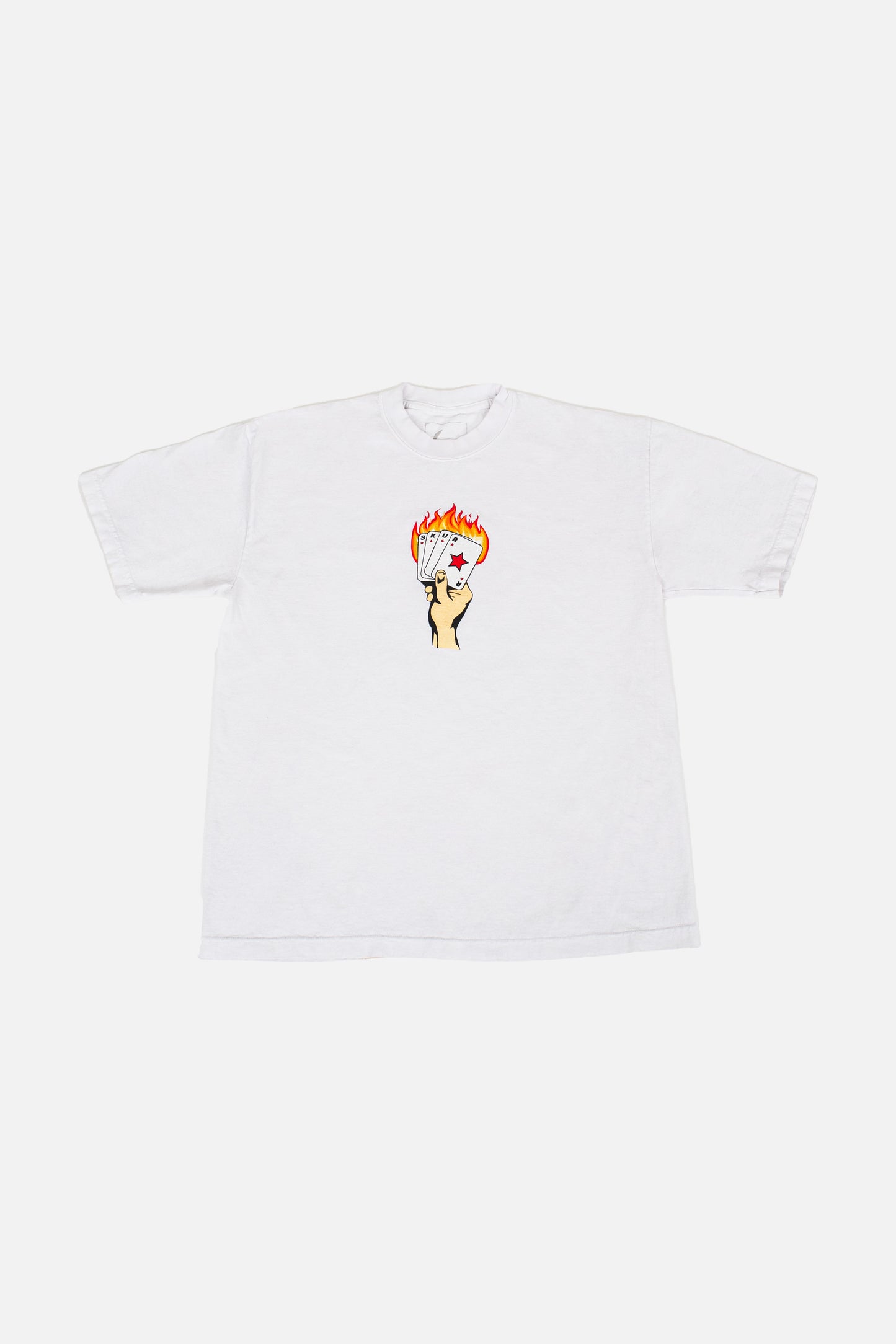 WHITE CARDS TEE